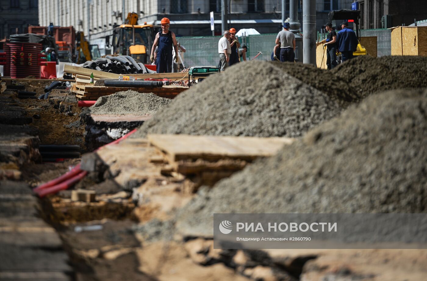 Масштабная реконструкция Тверской улицы в Москве