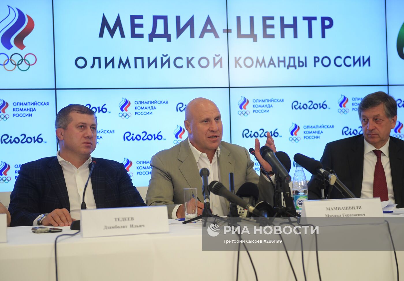 Пресс-конференция сборной России по вольной борьбе