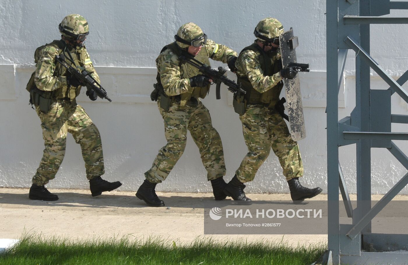Антитеррористические учения спецназа КГБ Белоруссии