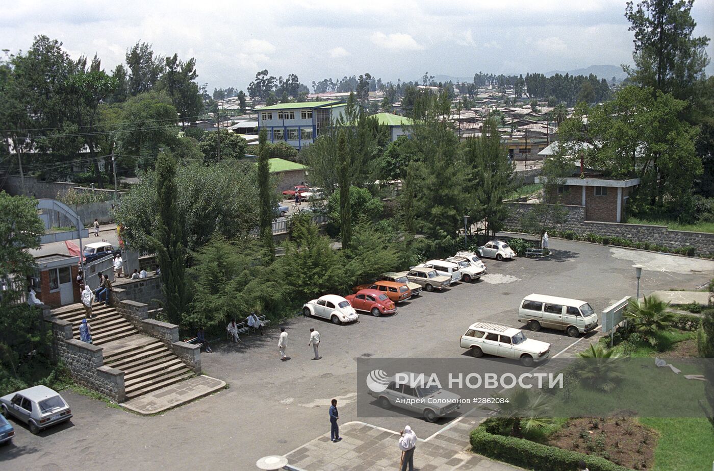 Больница Советского Красного Креста в Эфиопии