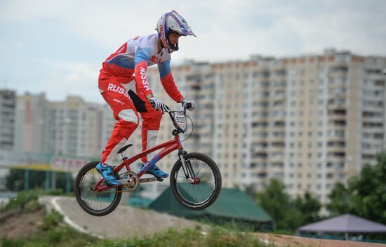 Велоспорт. BMX. Тренировка сборной России