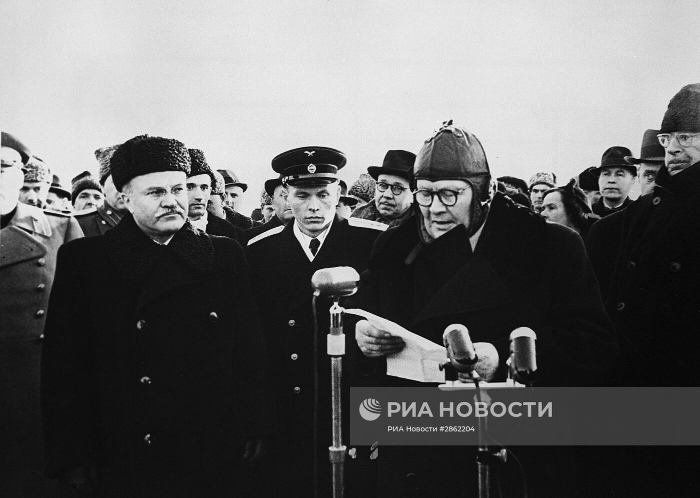 Визит в СССР премьер-министра Финляндии М.Пеккала