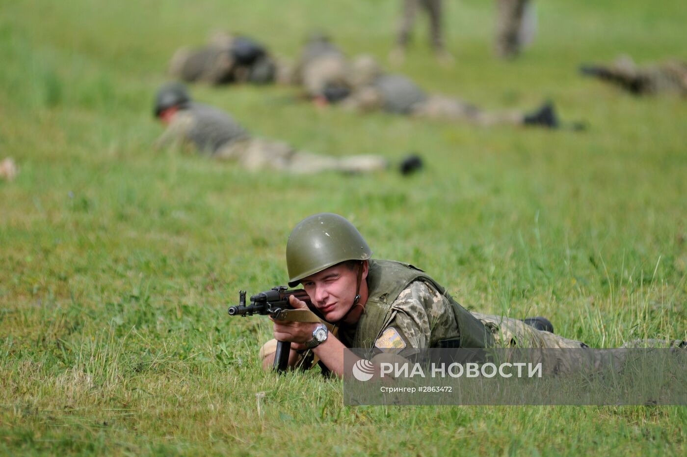 Военные учения во Львовской области