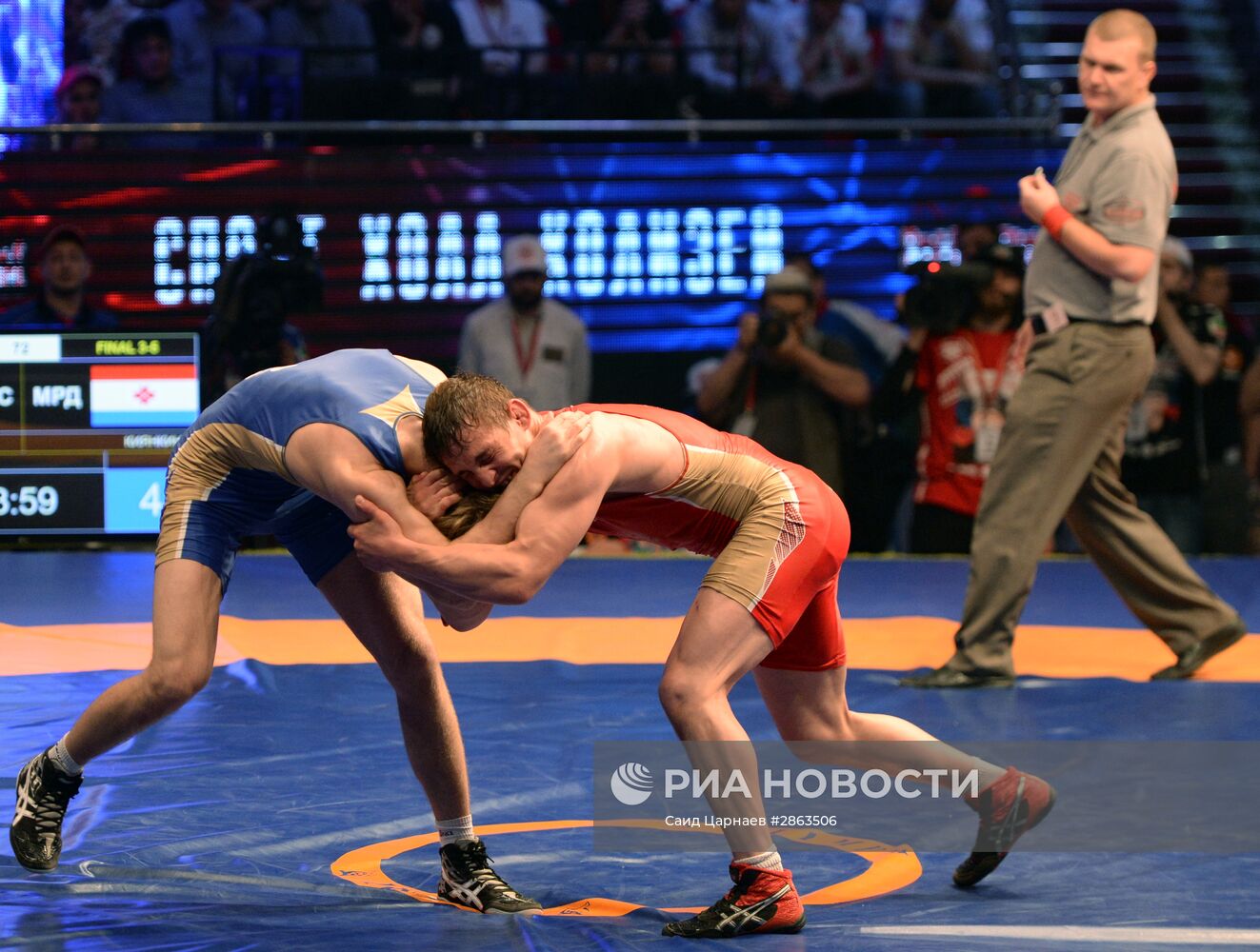 Греко-римская борьба. Чемпионат России. Первый день