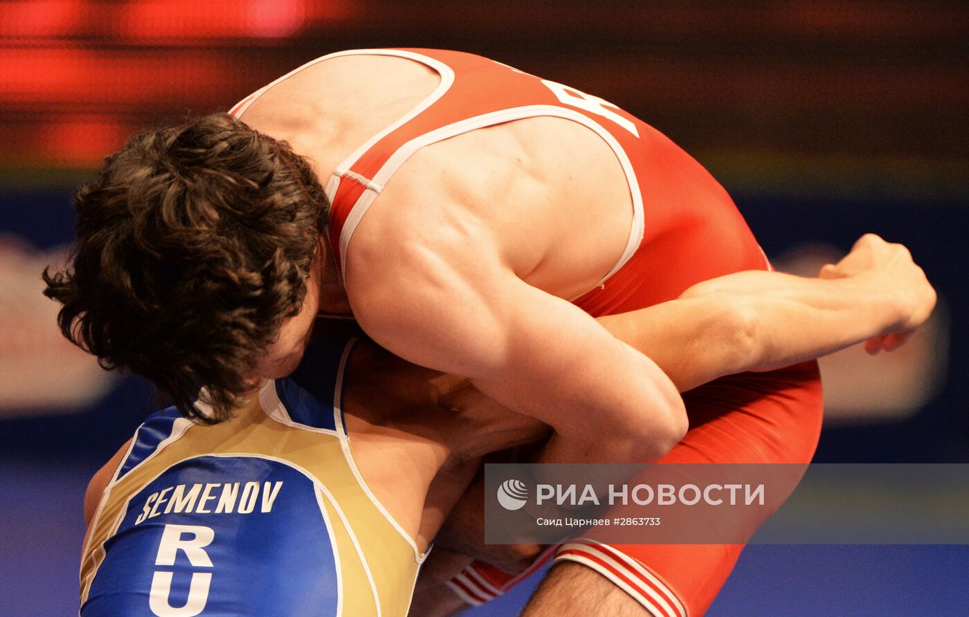 Греко-римская борьба. Чемпионат России. Второй день