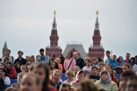 Книжный фестиваль "Красная площадь". День второй