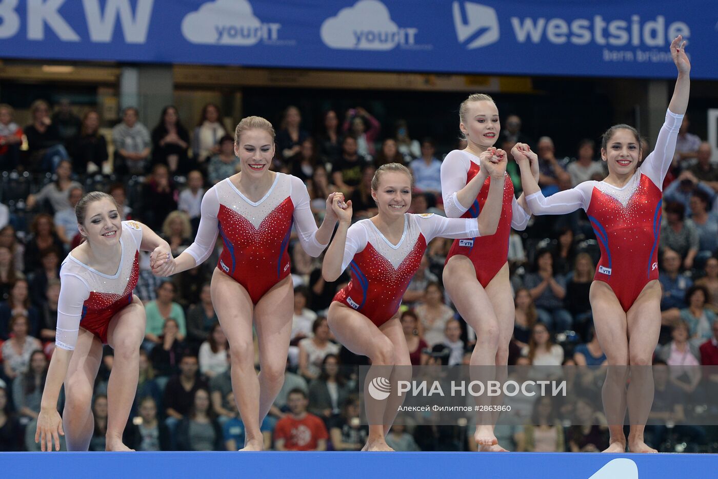 Спортивная гимнастика. Чемпионат Европы. Женщины. Командное первенство