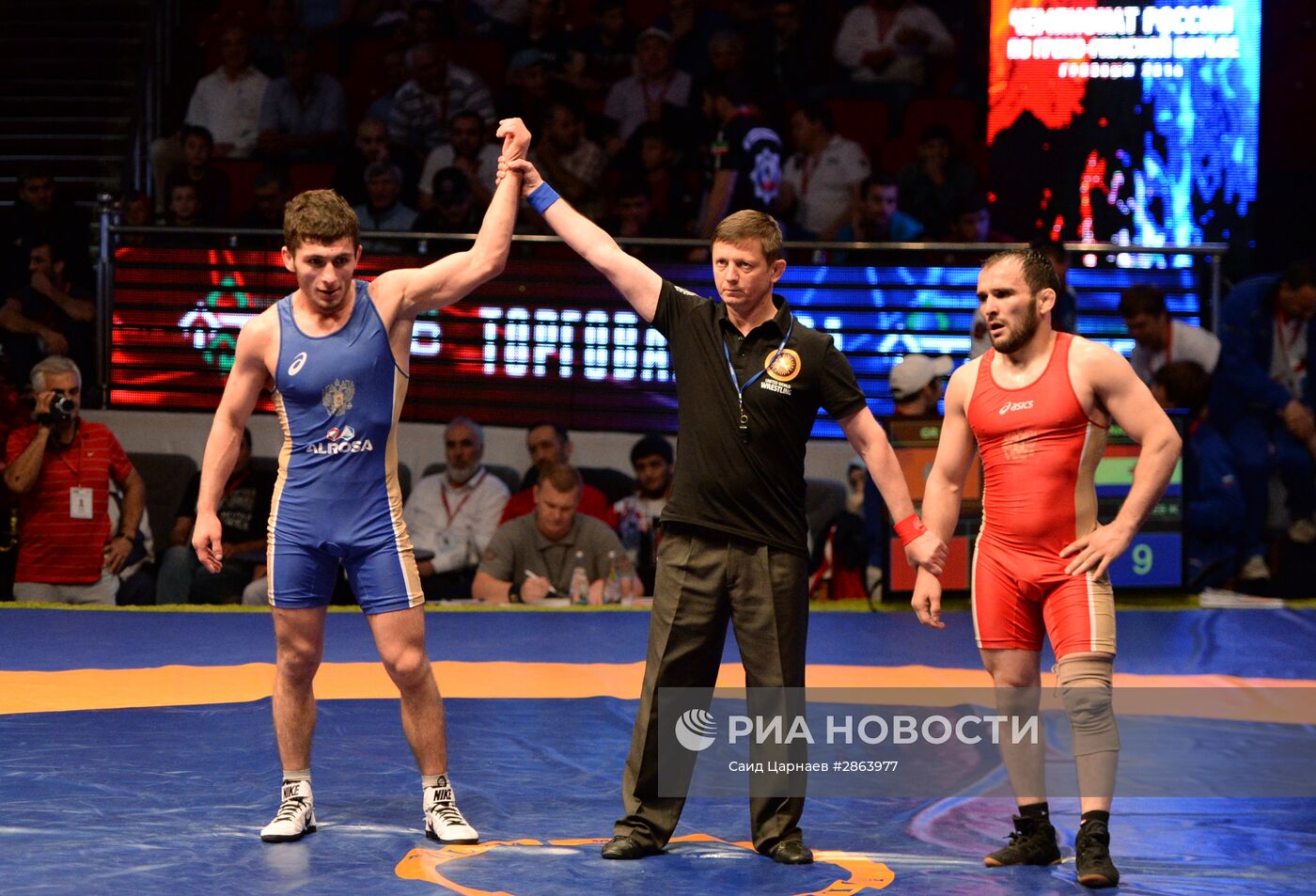 Греко-римская борьба. Чемпионат России. Второй день