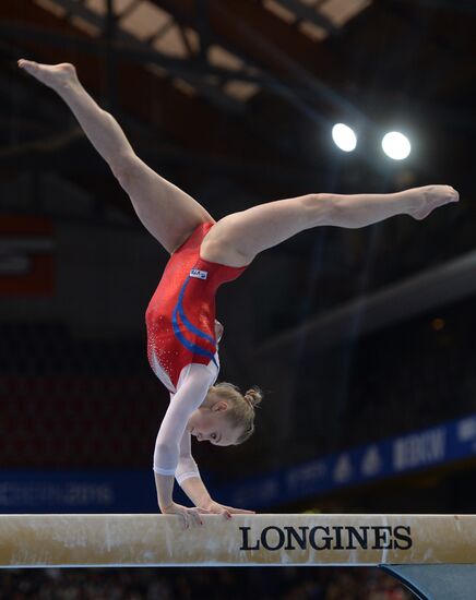 Спортивная гимнастика. Чемпионат Европы. Женщины. Командное первенство