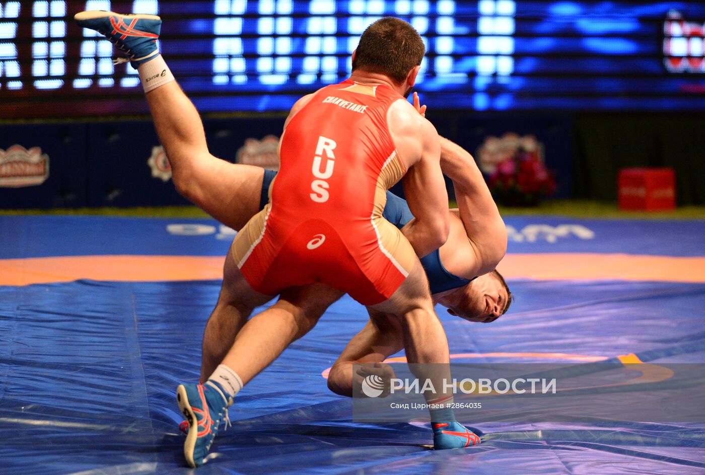 Греко-римская борьба. Чемпионат России. Второй день