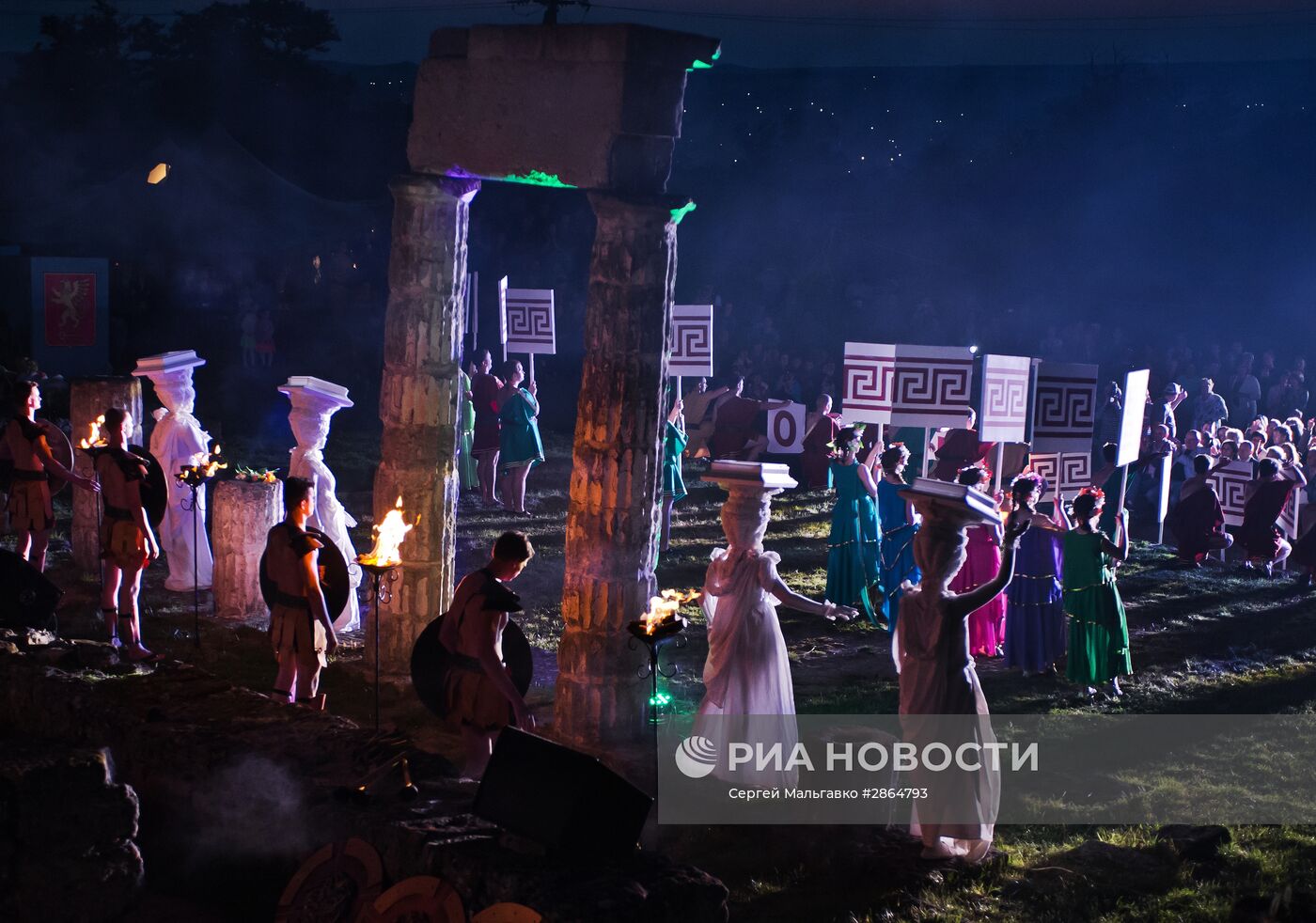 Международный Фестиваль античного искусства "Боспорские агоны" в Керчи