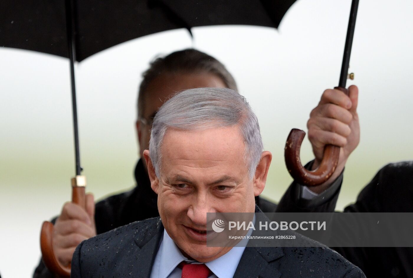 Прилет премьер-министра Израиля Б. Нетаньяху в Москву