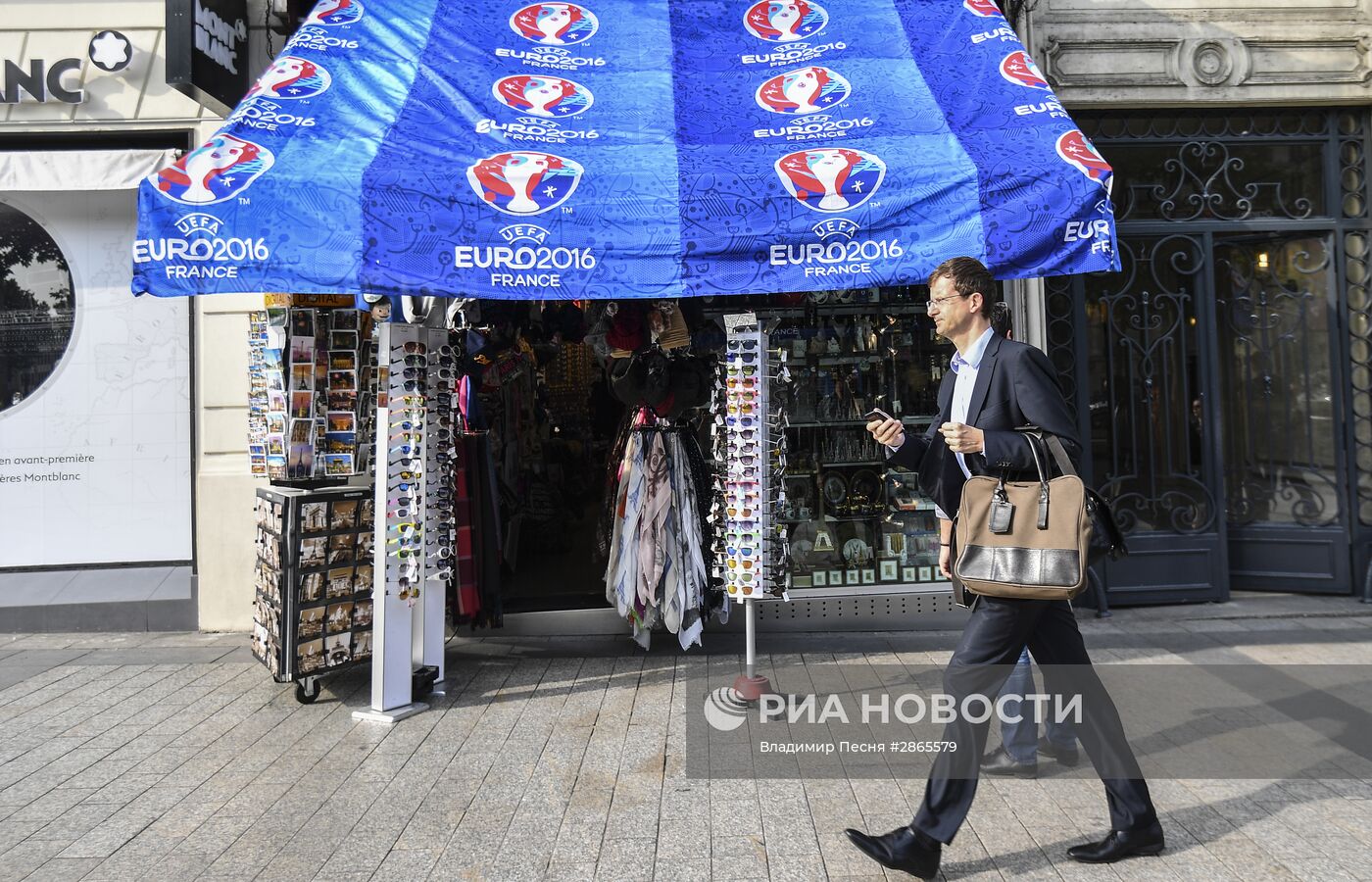Подготовка к чемпионату Европы по футболу в Париже