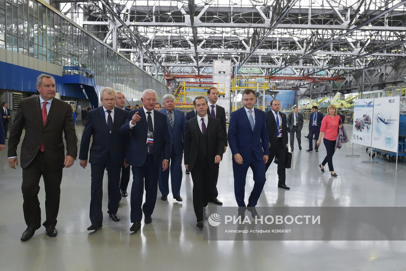 Рабочая поездка премьер-министра РФ Д. Медведева в Иркутск