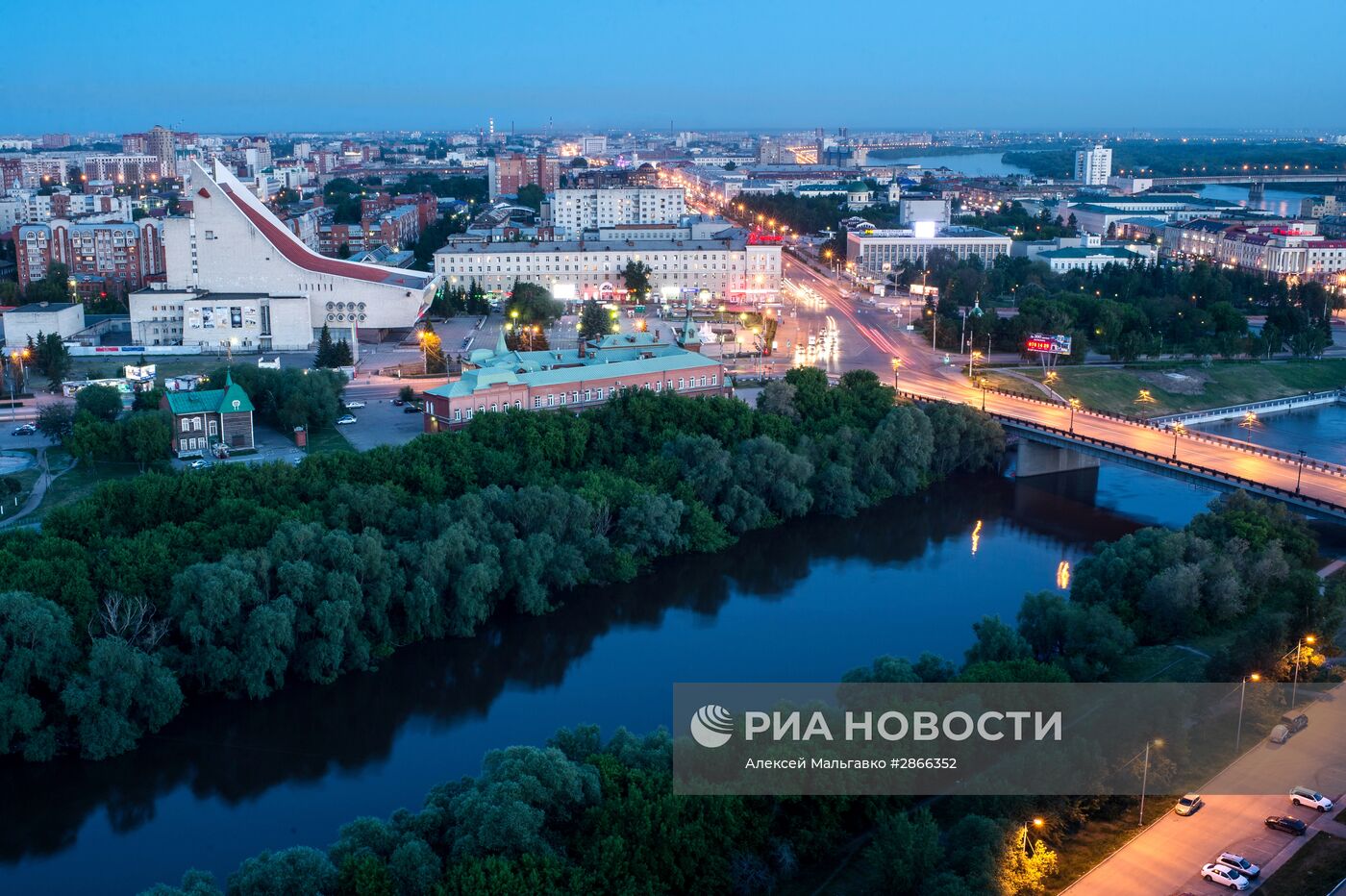 Города России. Омск