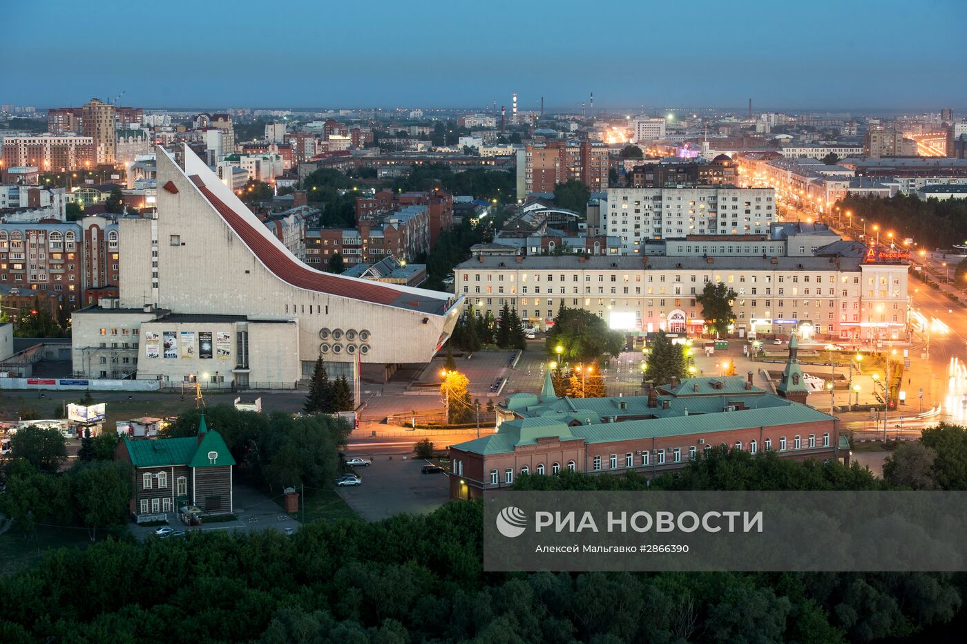 Города России. Омск