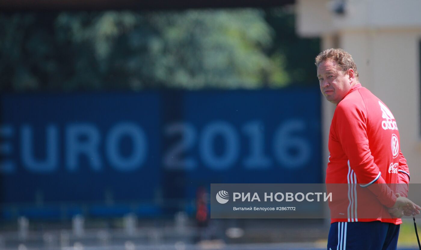 Футбол. Тренировка сборной России перед Евро-2016