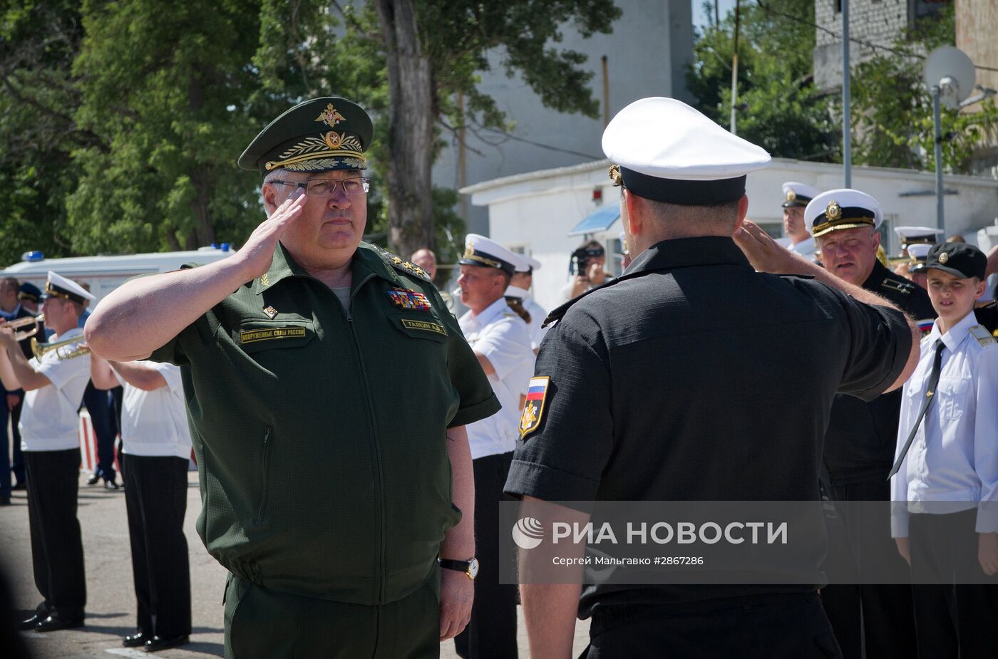 Прибытие нового сторожевого корабля "Адмирал Григорович" в Севастополь