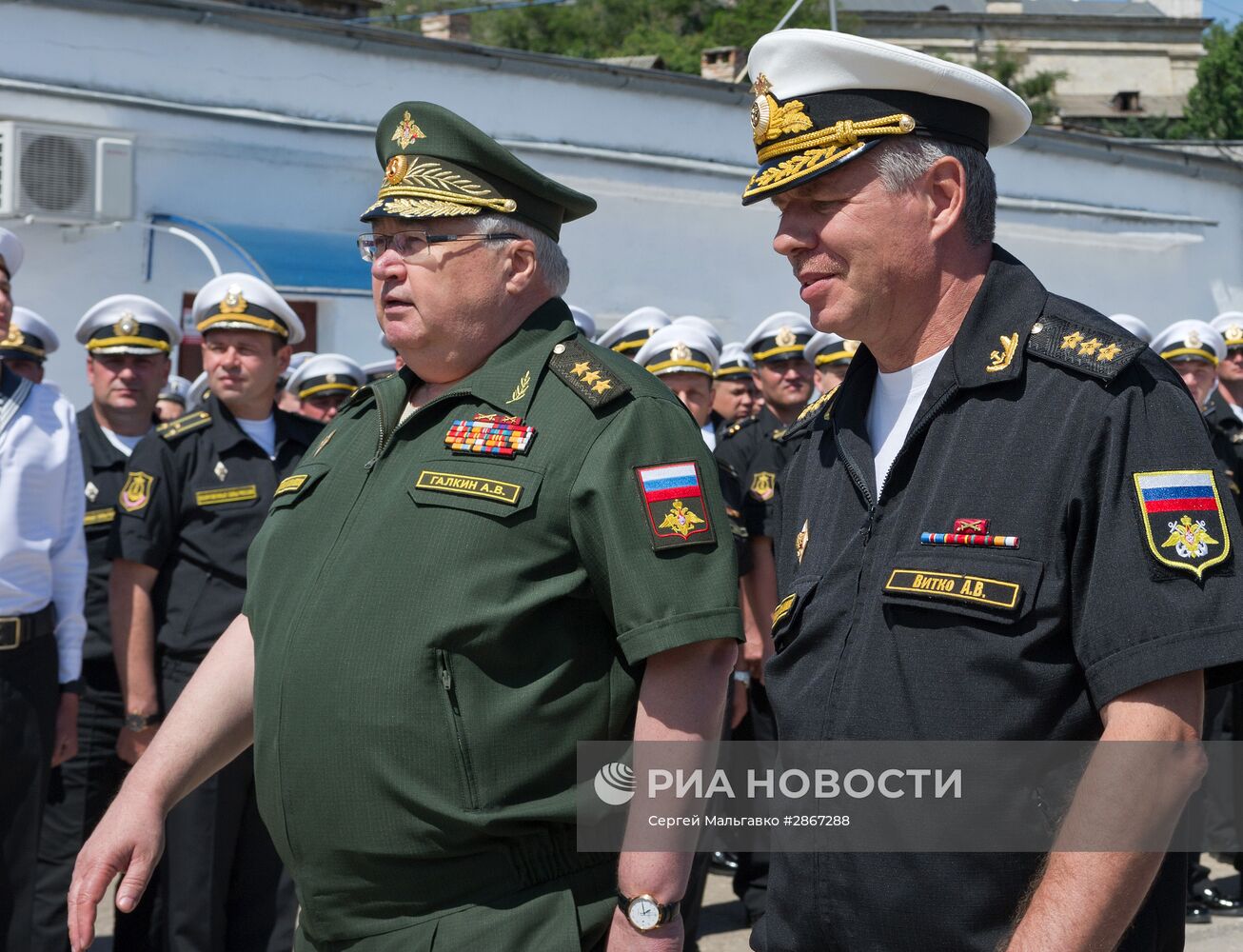 Прибытие нового сторожевого корабля "Адмирал Григорович" в Севастополь