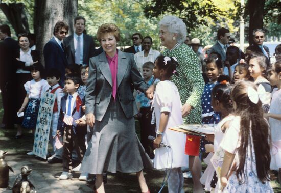 Визит М.С.Горбачева в США