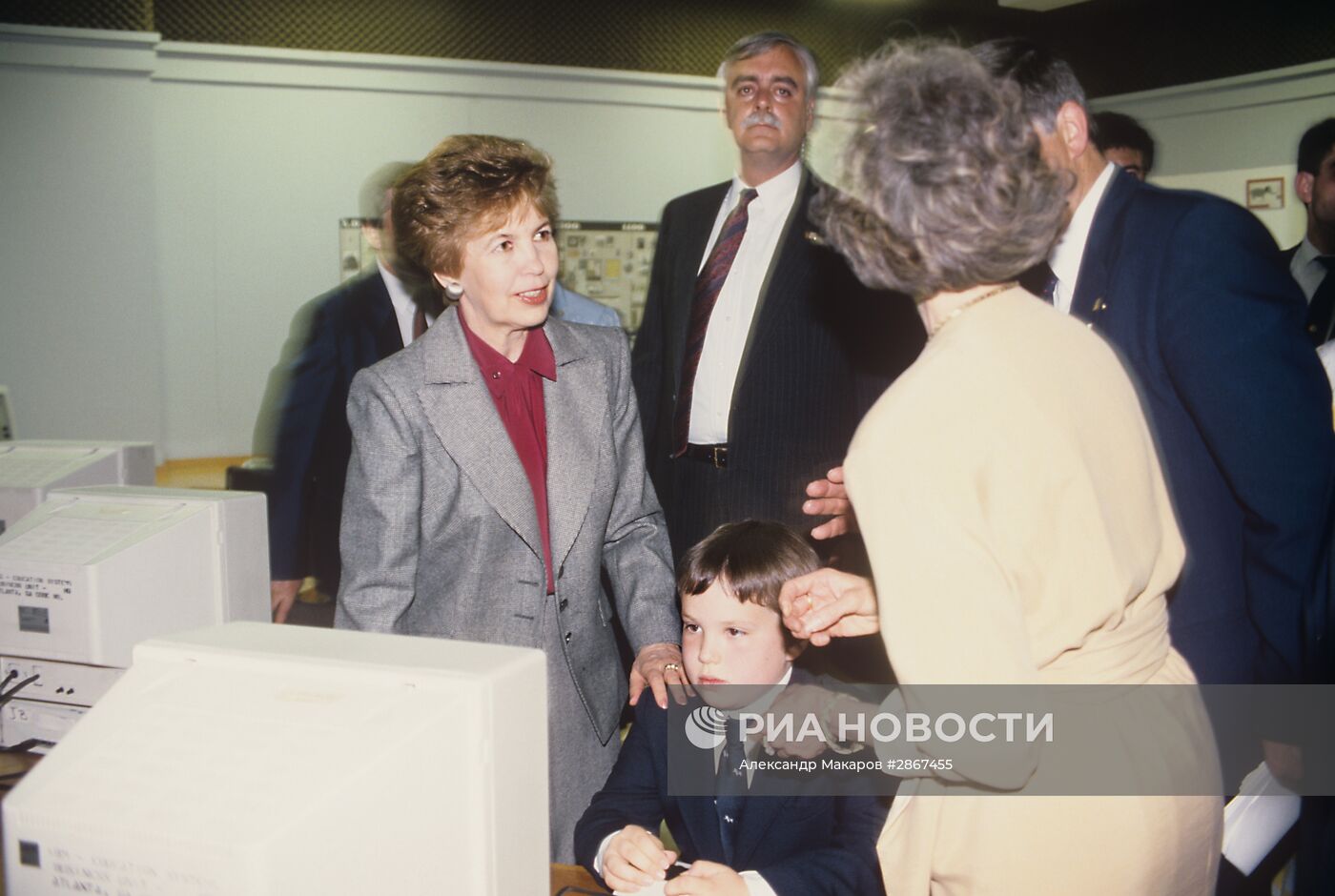 Визит М.С.Горбачева в США