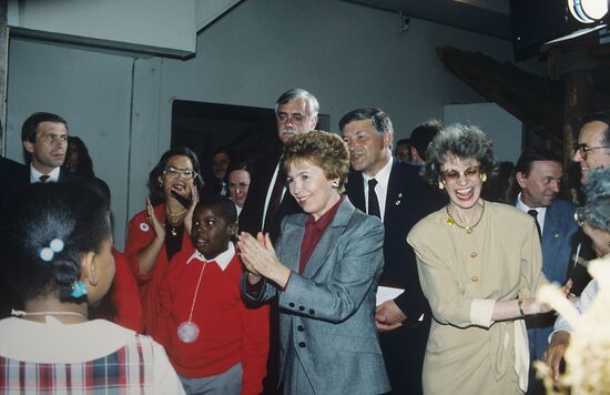 Визит М.С.Горбачева в США