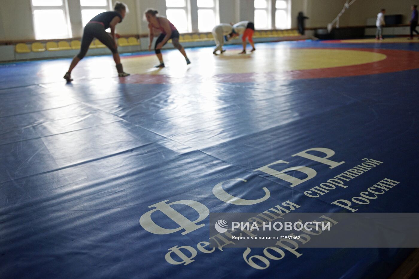 Подготовка женской сборной по вольной борьбе к Олимпийским Играм