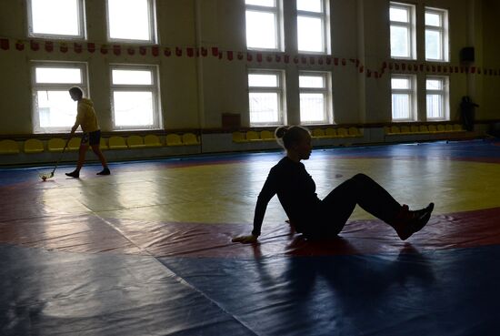 Подготовка женской сборной по вольной борьбе к Олимпийским Играм