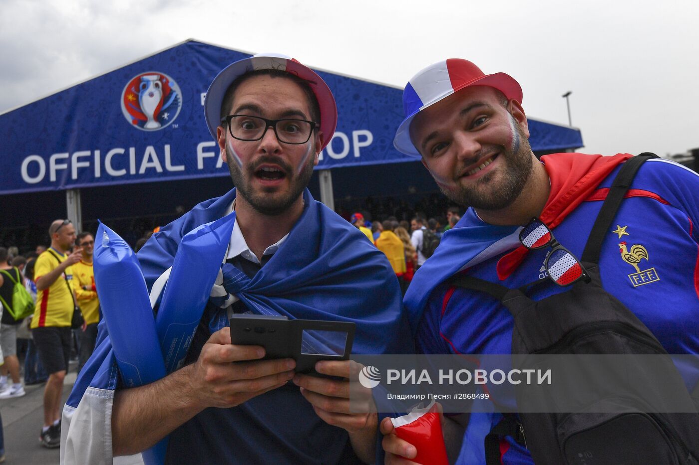 Футбол. Чемпионат Европы - 2016. Матч Франция - Румыния