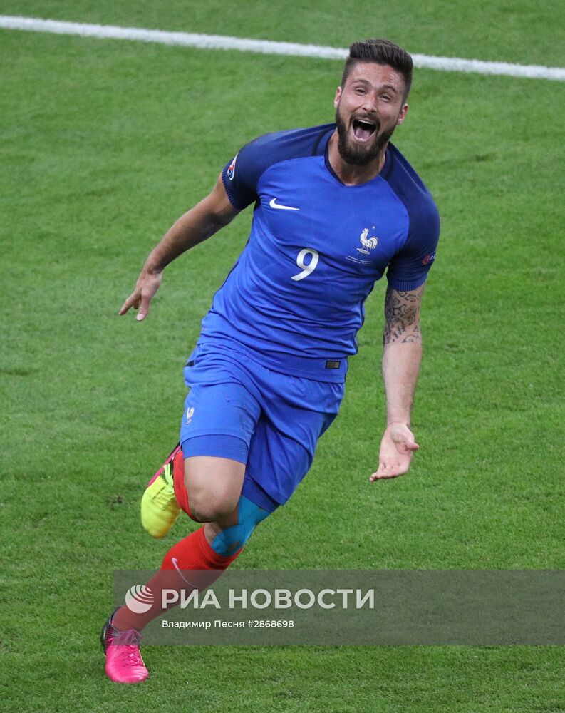 Футбол. Чемпионат Европы - 2016. Матч Франция - Румыния