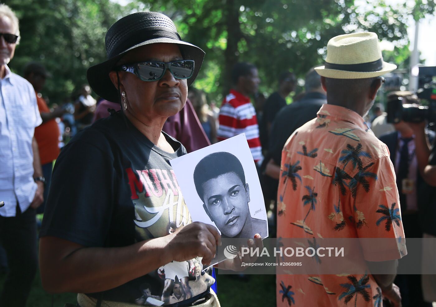 Похороны боксера Мохаммеда Али