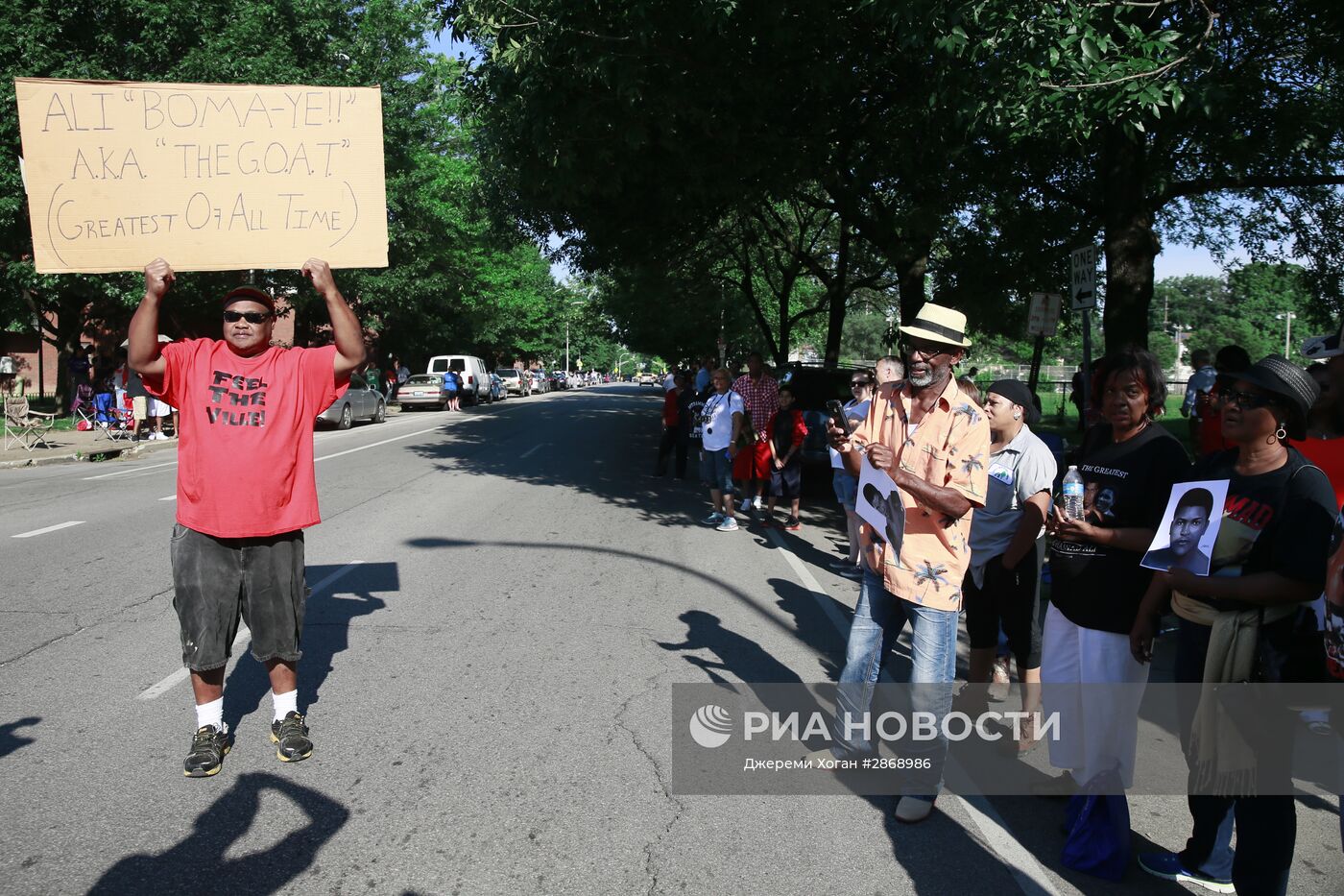 Похороны боксера Мохаммеда Али