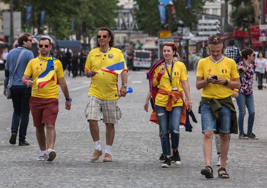 Трансляция матча-открытия Евро - 2016 в фан-зонах во Франции