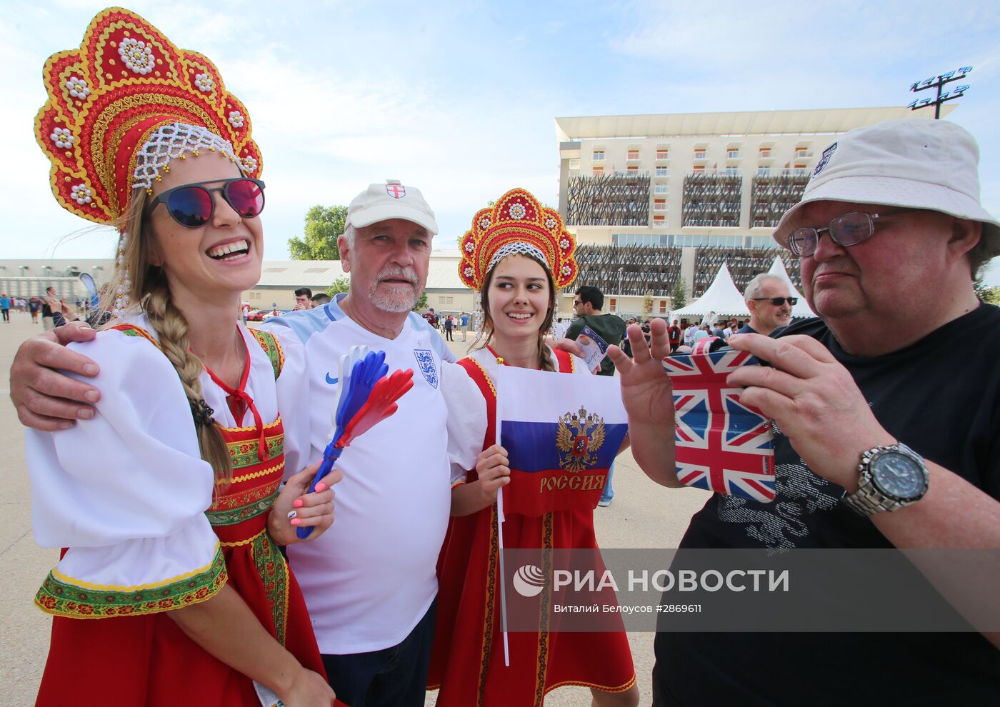 Футбол. Чемпионат Европы - 2016. Матч Англия - Россия