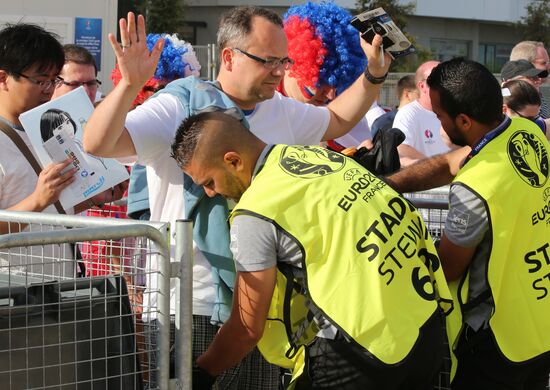 Футбол. Чемпионат Европы - 2016. Матч Англия - Россия