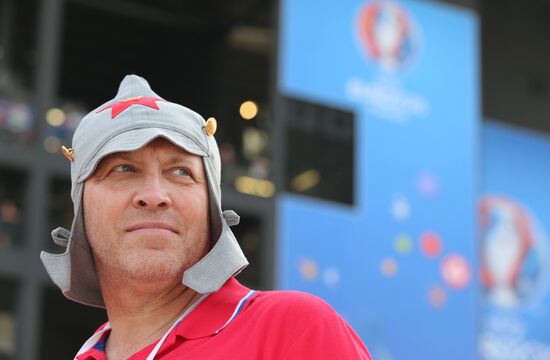 Футбол. Чемпионат Европы - 2016. Матч Англия - Россия