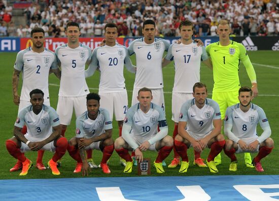 Футбол. Чемпионат Европы - 2016. Матч Англия - Россия