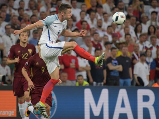 Футбол. Чемпионат Европы - 2016. Матч Англия - Россия