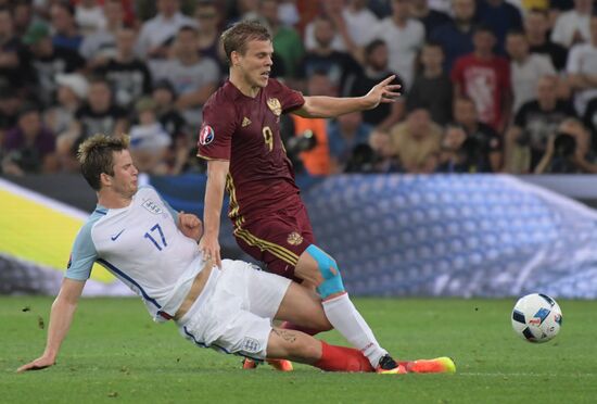 Футбол. Чемпионат Европы - 2016. Матч Англия - Россия