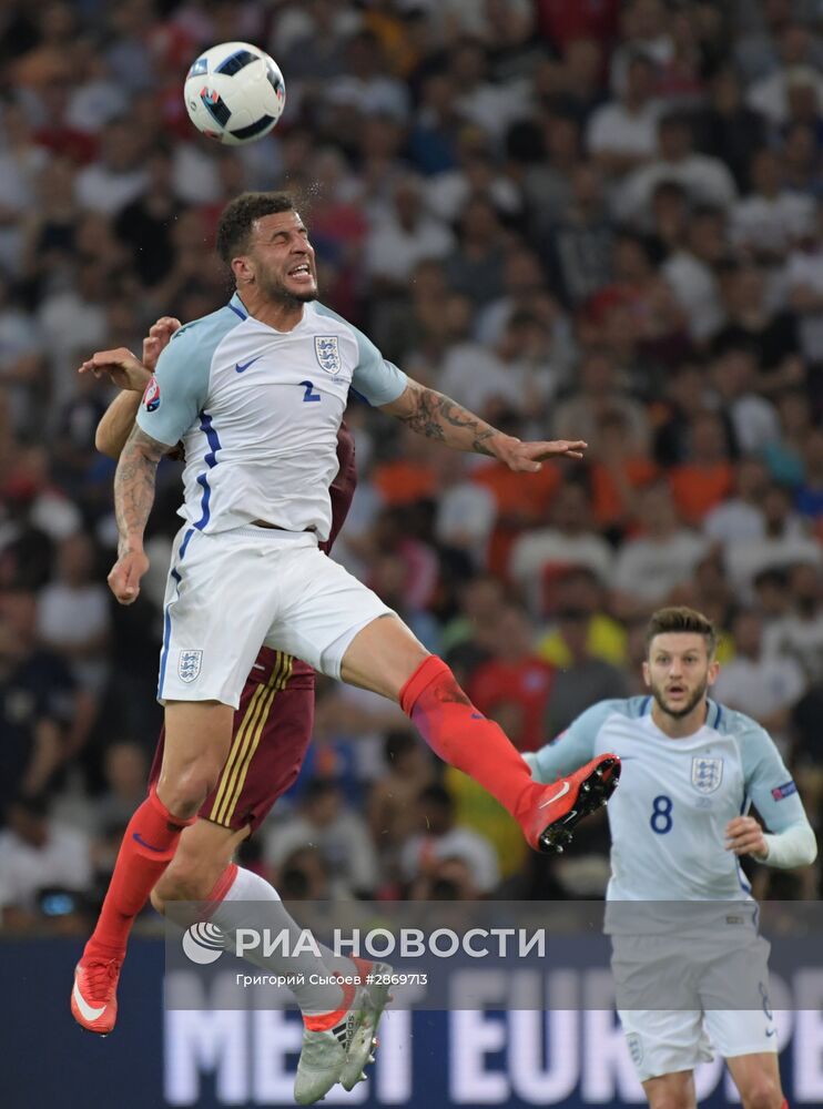 Футбол. Чемпионат Европы - 2016. Матч Англия - Россия