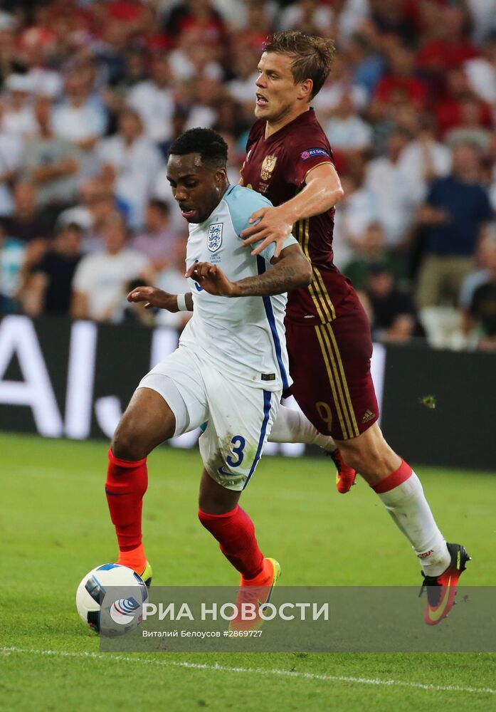 Футбол. Чемпионат Европы - 2016. Матч Англия - Россия