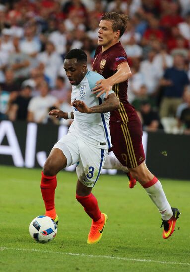 Футбол. Чемпионат Европы - 2016. Матч Англия - Россия