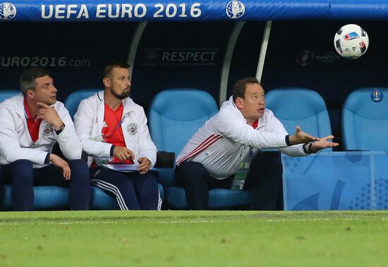 Футбол. Чемпионат Европы - 2016. Матч Англия - Россия