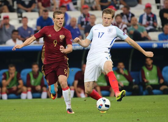 Футбол. Чемпионат Европы - 2016. Матч Англия - Россия