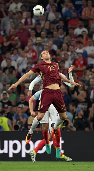 Футбол. Чемпионат Европы - 2016. Матч Англия - Россия