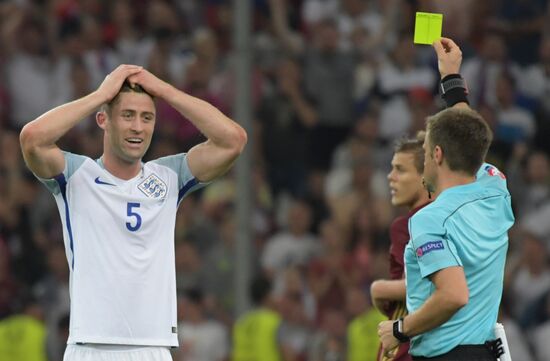 Футбол. Чемпионат Европы - 2016. Матч Англия - Россия