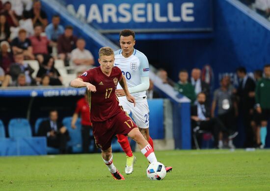 Футбол. Чемпионат Европы - 2016. Матч Англия - Россия