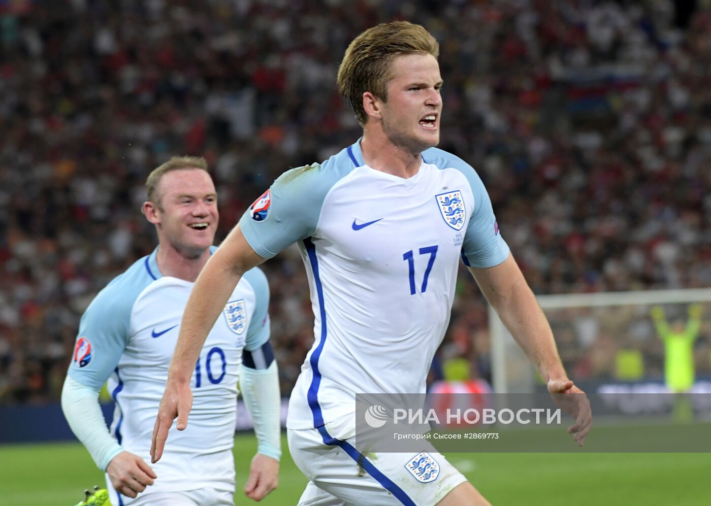 Футбол. Чемпионат Европы - 2016. Матч Англия - Россия