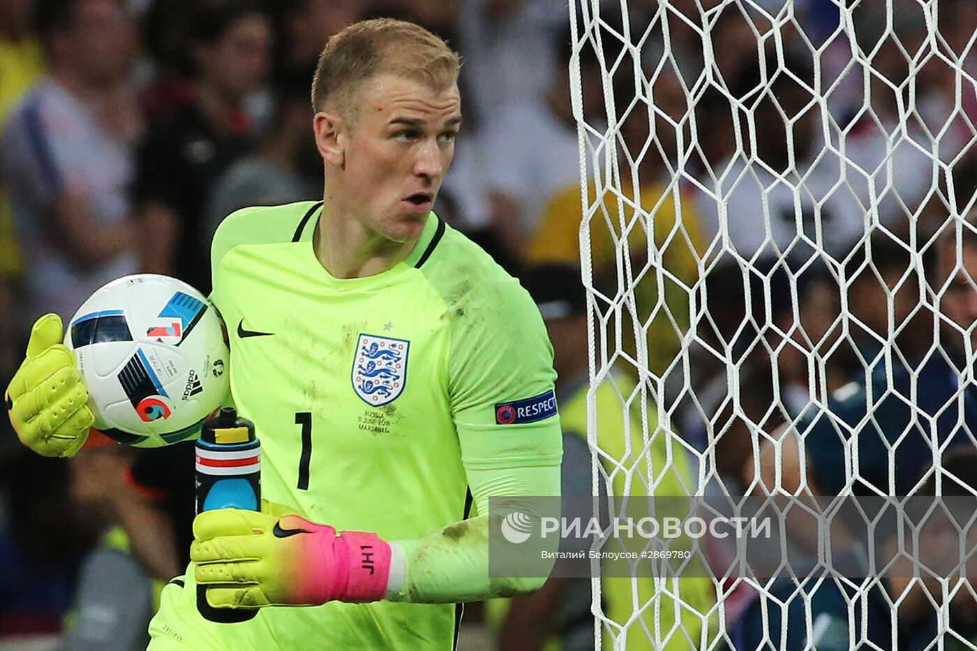 Футбол. Чемпионат Европы - 2016. Матч Англия - Россия