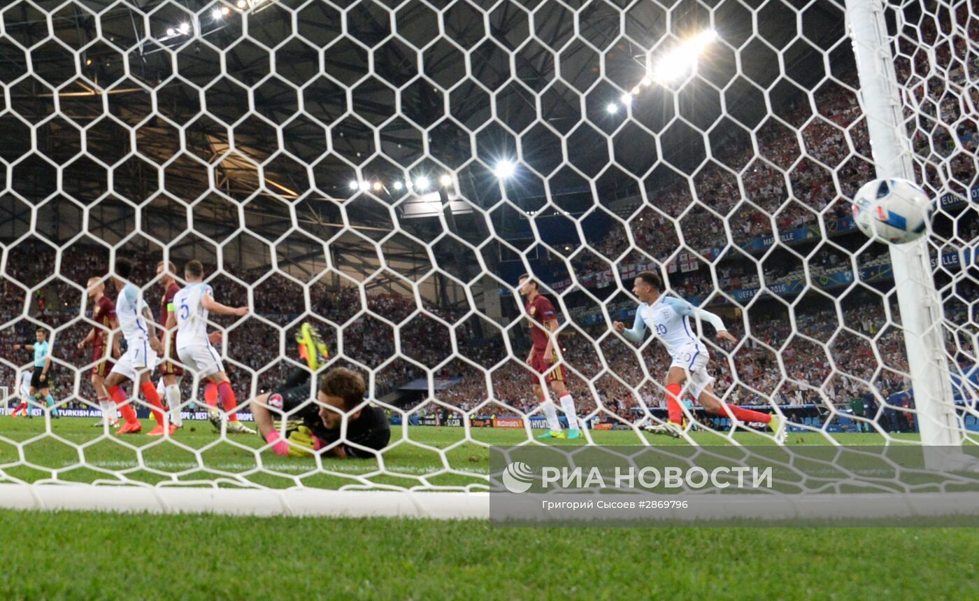 Футбол. Чемпионат Европы - 2016. Матч Англия - Россия